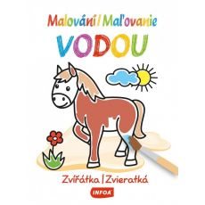 Maľovanie vodou - Zvieratká
