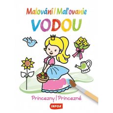 Maľovanie vodou - Princezné