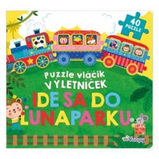 Puzzle vláčik Výletníček - Ideme do lunaparku