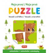 Moje prvé puzzle - Veselé zvieratká