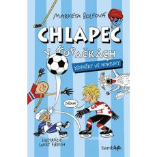 Chlapec v kopačkách