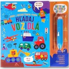 Hľadaj vozidlá - Kniha s interaktívnym perom