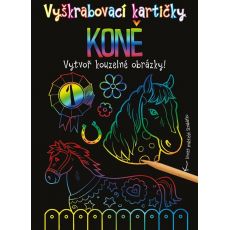 Vyškrabovací kartičky - Koně
