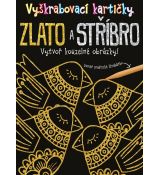 Vyškrabovací kartičky - Zlato a stříbro