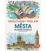 Omalovánky Pixel Art Města