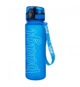 Tritanová fľaša na nápoje Logo modrá, 500 ml