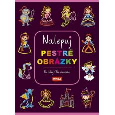 Nalepuj pestré obrázky-pre dievčatá