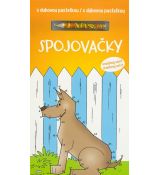 Spojovačky s dúhovou pastelkou - oranžový zošit