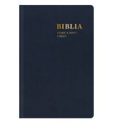 Biblia: Starý a Nový zákon s biblickými mapami (modrá)