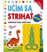 Učím sa strihať: Dinosaury