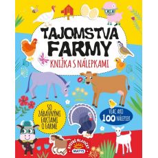 Tajomstvá farmy – knižka s nálepkami – viac ako 10