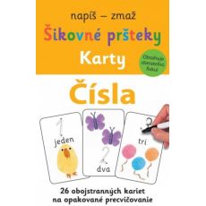 Čísla - karty - šikovné pršteky