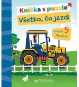 Kniha s puzzle - Všetko, čo jazdí