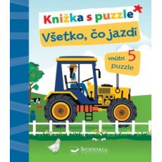 Kniha s puzzle - Všetko, čo jazdí