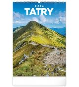 NOTIQUE Nástenný kalendár Tatry 2026, 33 x 46 cm