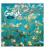 NOTIQUE Poznámkový kalendár Vincent van Gogh 2026, 30 x 30 cm