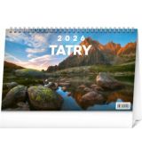 NOTIQUE Stolový kalendár Tatry 2026, 23,1 x 14,5 cm