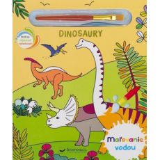Maľovanie vodou - Dinosaury