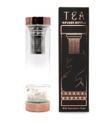 Fľaška na Čaj z Krištáľového Skla, Skalný Kremeň