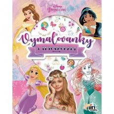 Maľovanky s tetovaním Disney Princezné