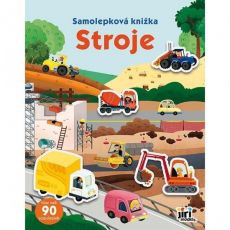 Samolepková knižka Stroje
