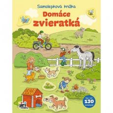 Samolepková knižka Domáce zvieratá