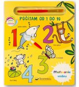 Maľovanie vodou - Počítam od 1 do 10