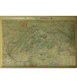 Mapa SR - automapa na stenu 1:400 000