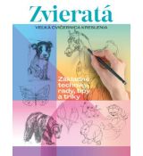 Veľká cvičebnica kreslenia Zvieratá