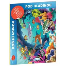 Čítaj a nalepuj – POD HLADINOU, kniha se samolepka