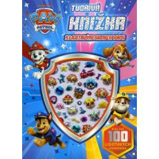 Labková patrola - Tvorivá knižka s ligotavými samo