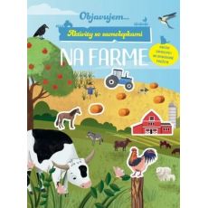Aktivity so samolepkami - Na farme
