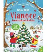 Ema a Kubo - Vianoce - Samolepková knižka