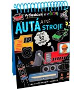 Autá a iné stroje - vyškrabávaj a vyfarbuj