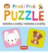 Krabička - První PUZZLE - kolečka a oválky / Prvé PUZZLE - kolieska a ováliky (CZ/SK vydanie)