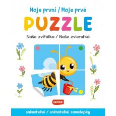 Moje prvé puzzle - Naše zvieratká