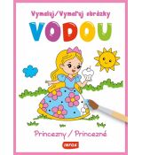 Vymaľuj obrázky vodou - Princezné