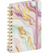 NOTIQUE Špirálový 18-mesačný diár Petito – Ružový