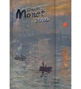 Týždenný magnetický diár Claude Monet 2026