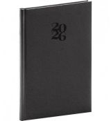 NOTIQUE Týždenný diár Essenza 2026, káva, 15 x 21 cm