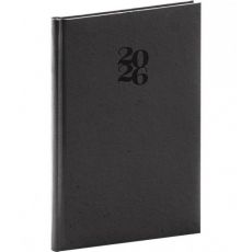 NOTIQUE Týždenný diár Essenza 2026, káva, 15 x 21 cm