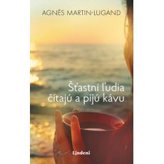 Šťastní ľudia čítajú a pijú kávu