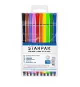 Farebné perá - 10 kusov