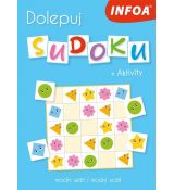 Dolepuj sudoku + aktivity modrý zošit