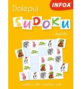 Dolepuj sudoku +aktivity oranžový zošit