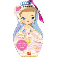 Obliekame bábiky PRINCEZNÁ EMMA – Maľovanky
