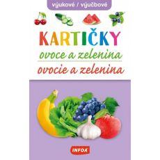 Výučbové kartičky - Ovocie a zelenina