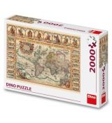 Puzzle 2000 Historická mapa světa