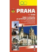 Praha1:12.500 mapa a průvodce po pražských památkách