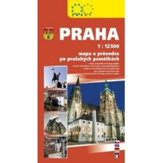 Praha1:12.500 mapa a průvodce po pražských památkách